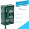 Flash Furniture GN Rectangle Pet Waste Station with Bag Dispenser YAN-G5S065425-GG - alternate 8